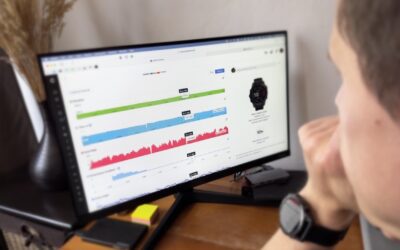 Analysing Running Activity in Garmin Connect